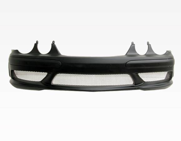 1998-2002 Mercedes Clk W208 2 doors TM Style FRP Primer Front Bumper-1