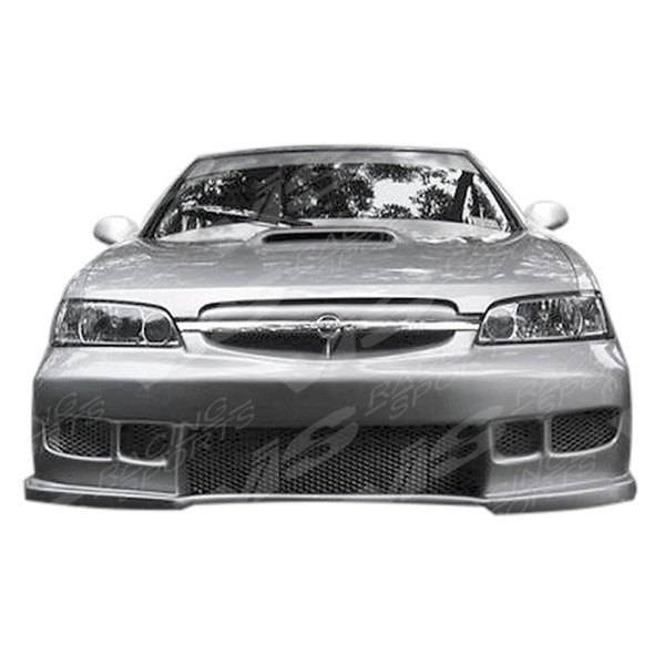 1998-2001 Nissan Altima 4 doors Z1 BOXER Style FRP Primer Front Bumper-1