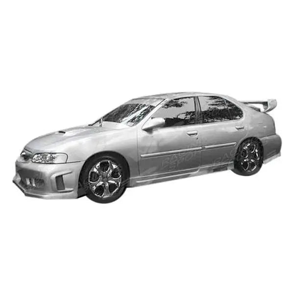1998-2001 Nissan Altima 4 doors Z1 BOXER Style FRP Primer Side Skirts-1