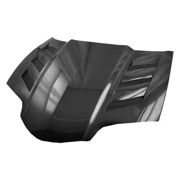 1998-2002 Pontiac Trans AM 2 doors AMS Style Carbon Fiber Black Hood-1