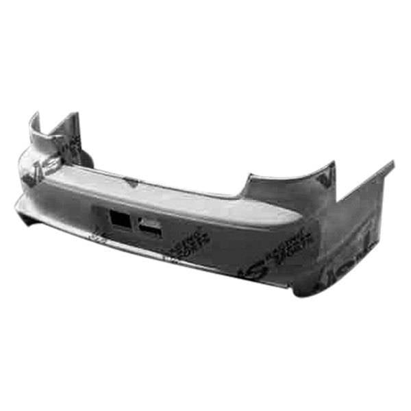 1998-2000 Toyota Corolla 4 doors BATTLE Z Style FRP Primer Rear Bumper-1