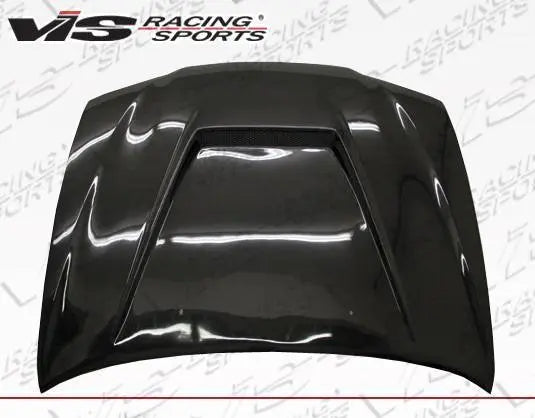 1998-2002 Toyota Corolla 4 doors INVADER Style Carbon Fiber Black Hood-2