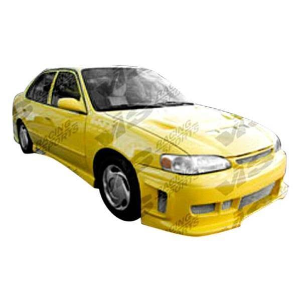 1998-2000 Toyota Corolla 4 doors Z1 BOXER Style FRP Primer Front Bumper-1
