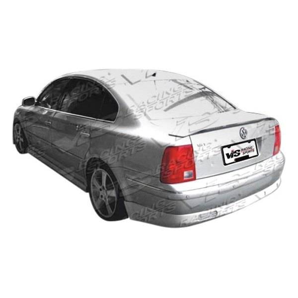1998-2001 Volkswagen Passat 4 doors MAX Style FRP Primer Rear Lip-1