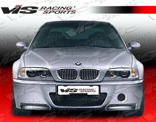 1999-2005 BMW 3 SERIES E46 2 doors Carbon Fiber Black Front Lip-1