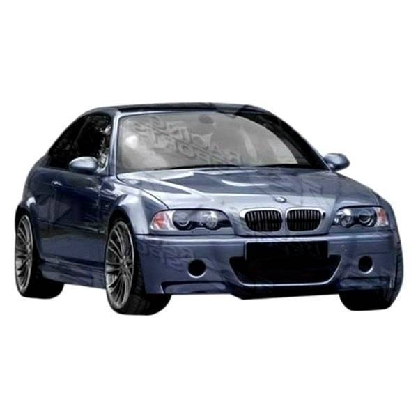 1999-2005 BMW 3 SERIES E46 2 doors 4 doors CSL ver. 2 Style FRP Primer Front Bumper-1