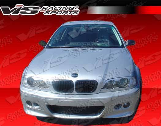 1999-2005 BMW 3 SERIES E46 2 doors 4 doors CSL ver. 4 Style FRP Primer Front Bumper-2