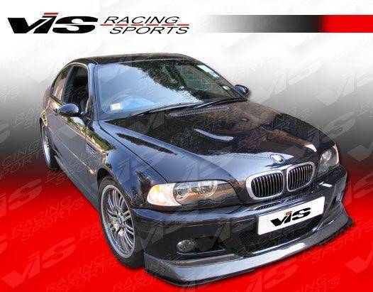 1999-2005 BMW 3 SERIES E46 M3 Carbon Fiber Black Front Lip-1