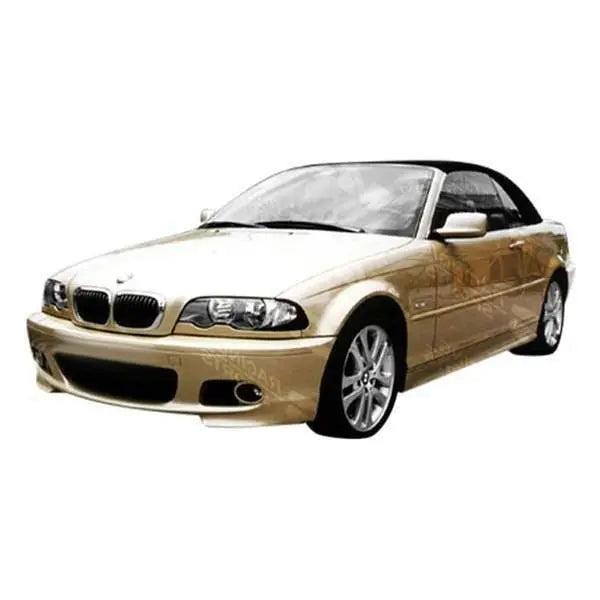 1999-2005 BMW 3 SERIES E46 2 doors M Tech Style FRP Primer Side Skirts-1