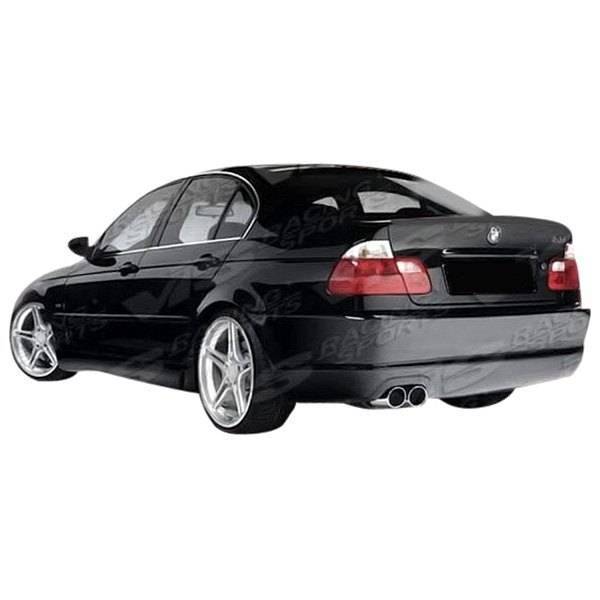 1999-2005 BMW 3 SERIES E46 2 doors 4 doors Racing Design Style FRP Primer Rear Bumper-1