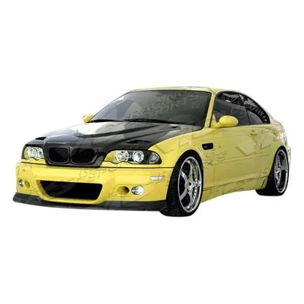1999-2005 BMW 3 SERIES E46 2 doors R Tech Style FRP Primer Side Skirts-1
