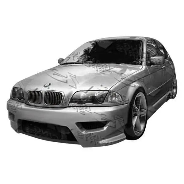 1999-2005 BMW 3 SERIES E46 2 doors 4 doors TECHNO Style FRP Primer Side Skirts-1