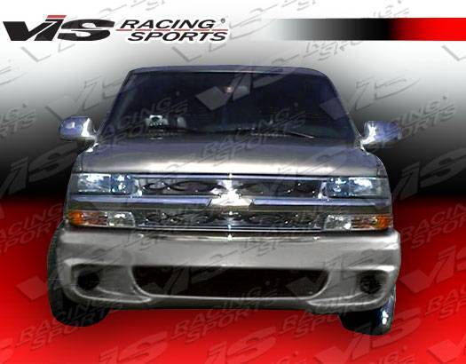 1999-2002 Chevrolet Silverado 2 doors 4 doors Lighting Style FRP Primer Front Bumper-2