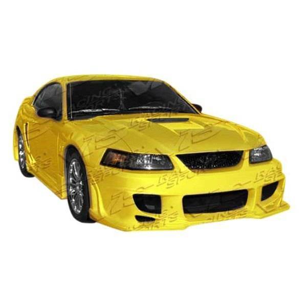 1999-2004 Ford Mustang 2 doors BALLISTIX Style FRP Primer Front Bumper-1