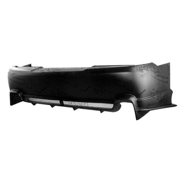 1999-2004 Ford Mustang 2 doors Invader 3 Style FRP Primer Rear Bumper-2