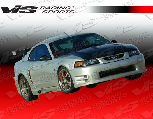 1999-2004 Ford Mustang 2 doors K Speed Style FRP Primer Accessories-1