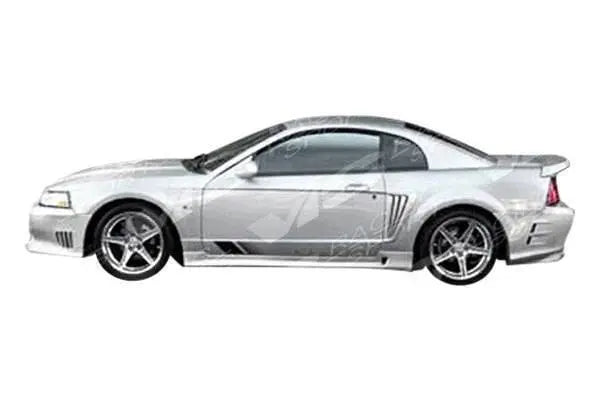 1999-2004 Ford Mustang 2 doors STALKER Style FRP Primer Side Skirts-1