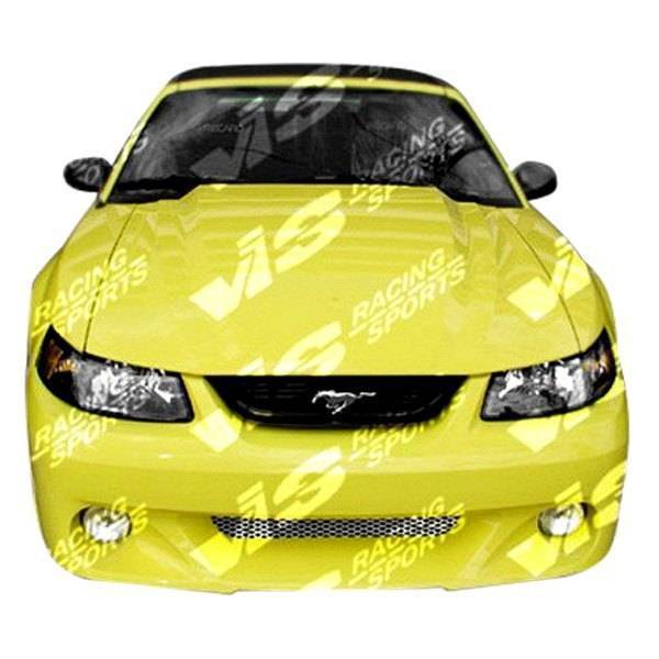 1999-2004 Ford Mustang 2 doors Stalker 2 Style FRP Primer Front Bumper-1