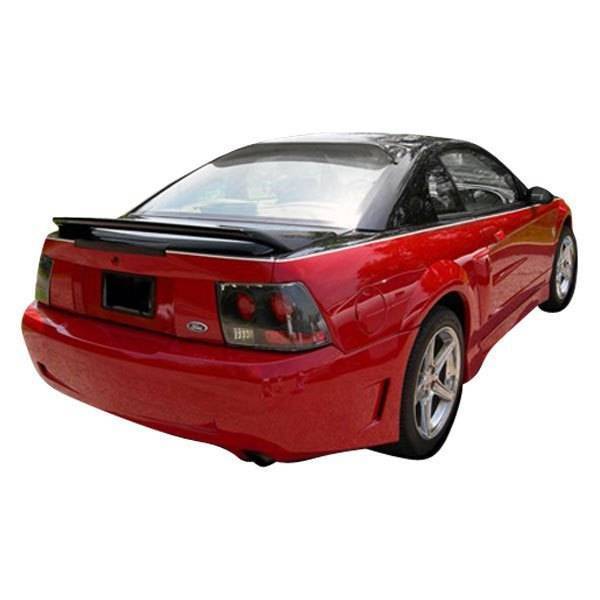 1999-2004 Ford Mustang 2 doors Stalker 2 Style FRP Primer Rear Bumper-1