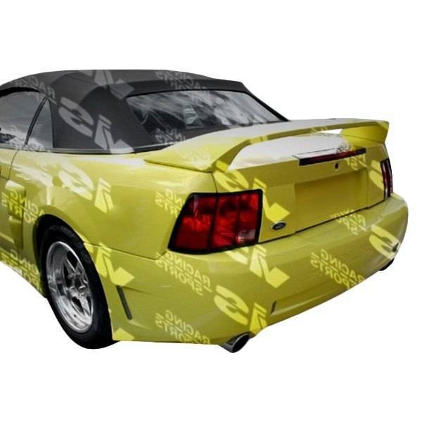 1999-2004 Ford Mustang 2 doors Stalker 2 Style FRP Primer Rear Bumper-2