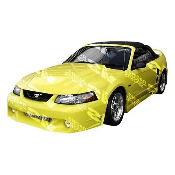 1999-2004 Ford Mustang 2 doors Stalker 2 Style FRP Primer Side Skirts-2