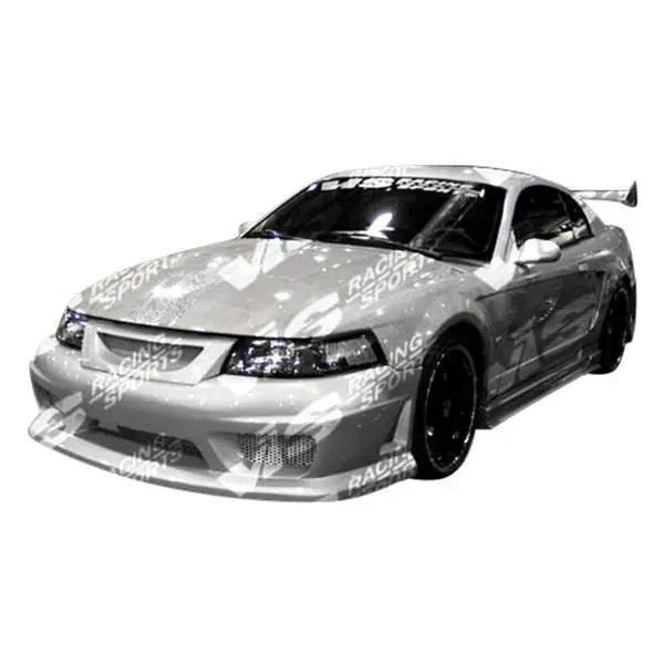 1999-2004 Ford Mustang 2 doors V Speed Style FRP Primer Side Skirts-1