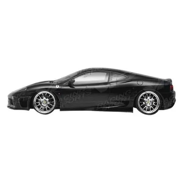 1999-2004 Ferrari F360 VIP Style FRP Primer Side Skirts-1