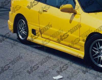 1999-2000 Honda Civic 2 doors BATTLE Z Style FRP Primer Full Kit-3