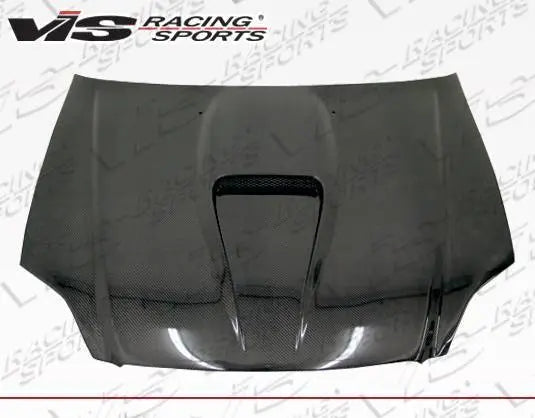 1999-2000 Honda Civic 2 doors G Force Style Carbon Fiber Black Hood-4