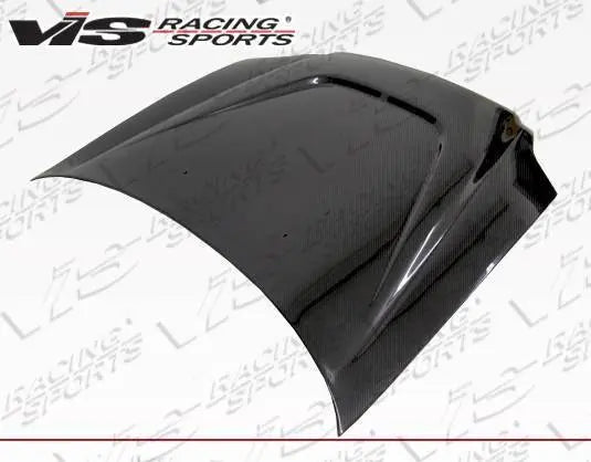 1999-2000 Honda Civic 2 doors 4 doors JS Style Carbon Fiber Black Hood-4