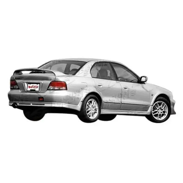 1999-2003 Mitsubishi Galant 4 doors VR 4 Style FRP Primer Side Skirts-1