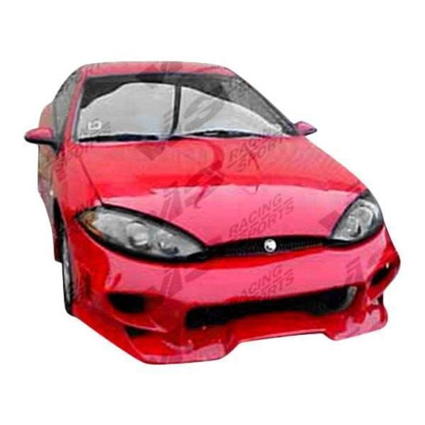 1999-2003 Mercury Cougar 2 doors INVADER Style FRP Primer Front Bumper-1