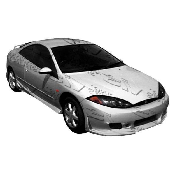 1999-2003 Mercury Cougar 2 doors TSC 3 Style FRP Primer Front Bumper-1