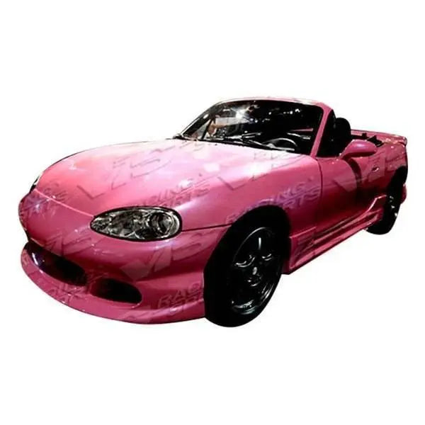 1999 Mazda Miata 2 doors BALLISTIX Style FRP Primer Side Skirts-1