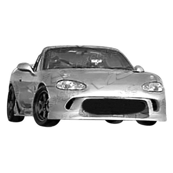 1999-2000 Mazda Miata 2 doors WIZDOM Style FRP Primer Full Kit-1