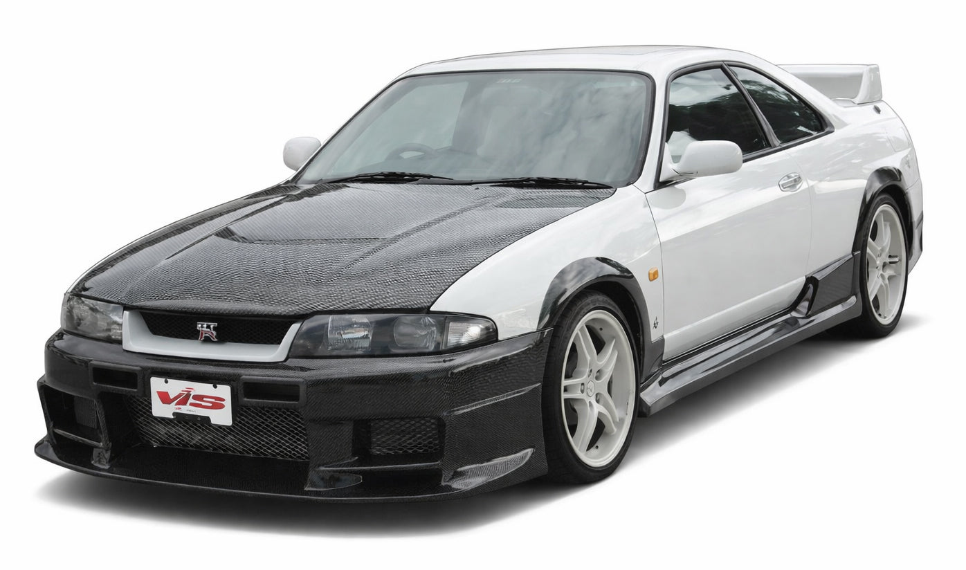 Carbon Fiber Hood JS Style for Nissan SKYLINE R34 (GTR) 2DR 1999-2001