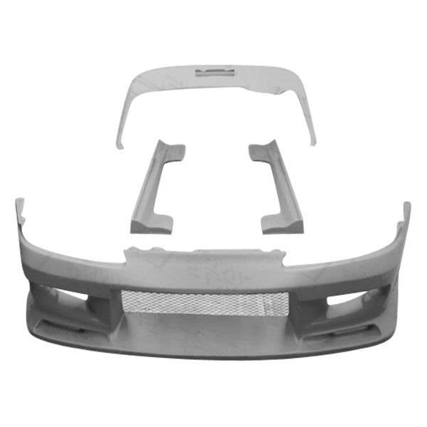 1999-2002 Nissan S15 2 doors G-Force Style FRP Primer Full Kit-4