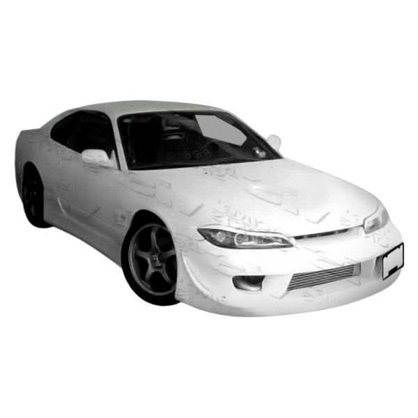 1999-2002 Nissan S15 2 doors G Speed Style FRP Primer Front Bumper-1