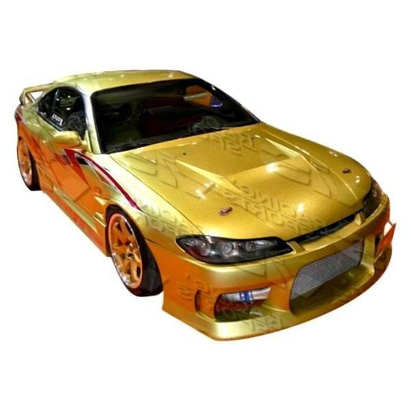 1999-2002 Nissan S15 2 doors M Speed Style FRP Primer Front Bumper-1