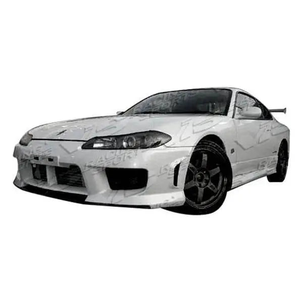 1999-2002 Nissan S15 2 doors TECHNO R Style FRP Primer Side Skirts-1