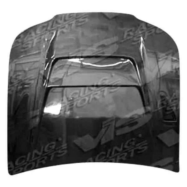 1999-2002 Nissan SILVA 2 doors V Line Style Carbon Fiber Black Hood-1