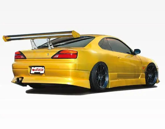 1999-2002 Nissan S15 2 doors V Spec 4 Style FRP Primer Side Skirts-1