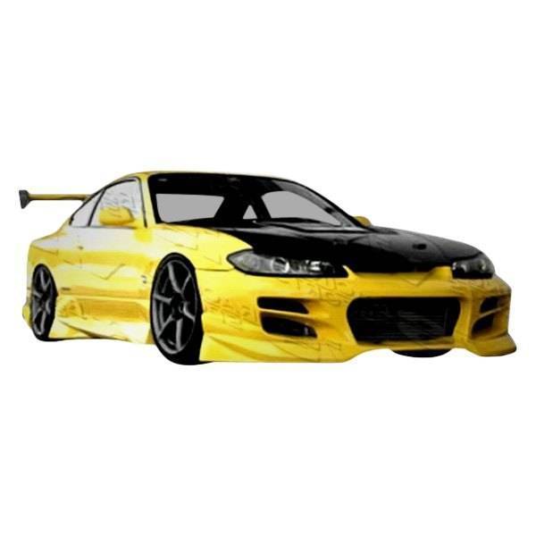 1999-2002 Nissan S15 2 doors V Spec S Style FRP Primer Front Bumper-1