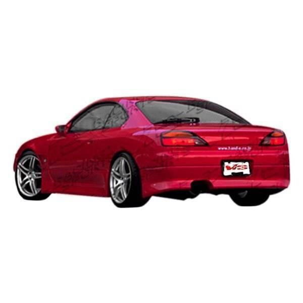 1999-2002 Nissan S15 2 doors V Speed Style FRP Primer Rear Bumper-1