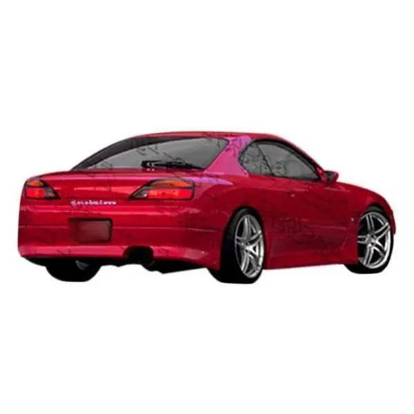 1999-2002 Nissan S15 2 doors V Speed Style FRP Primer Side Skirts-1