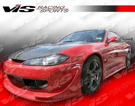 1999-2002 Nissan S15 2 doors V Speed WB Style FRP Primer WideBody-2