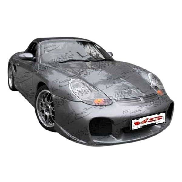 1999-2004 Porsche 996 2 doors A Tech Style FRP Primer Front Bumper-1