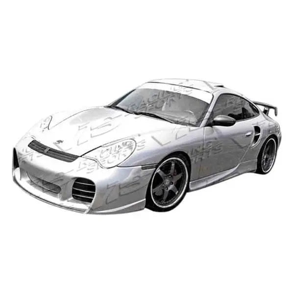 1999-2004 Porsche 996 2 doors A Tech Style FRP Primer Side Skirts-1