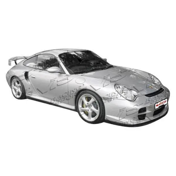 1999-2004 Porsche 996 2 doors GT 2 Style FRP Primer Side Skirts-1