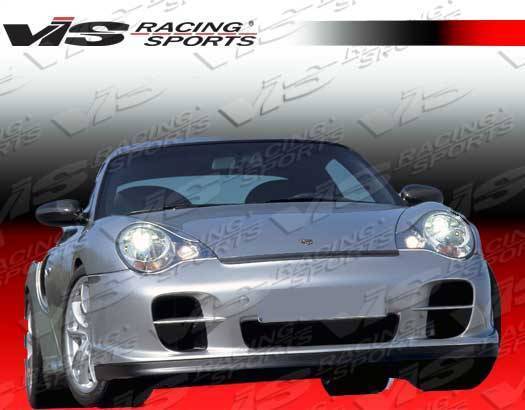 1999-2001 Porsche 996 2 doors FRP Primer Front Lip-1